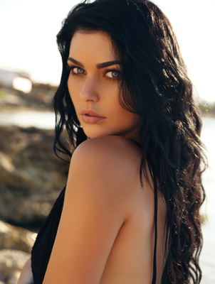 woman looking over shoulder