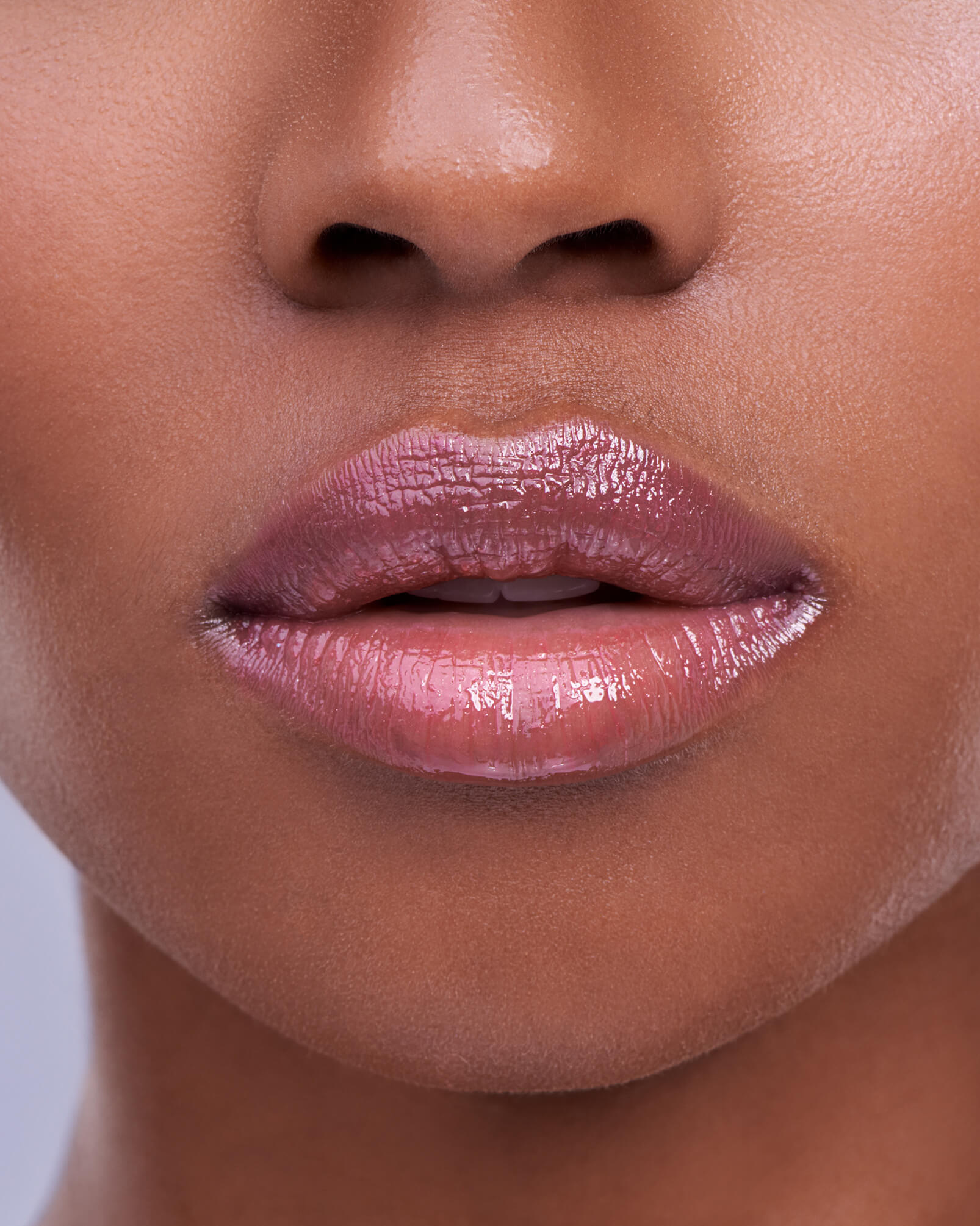 Young woman with beautiful lips